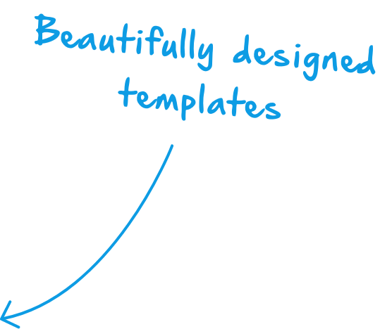 Create beautiful templates