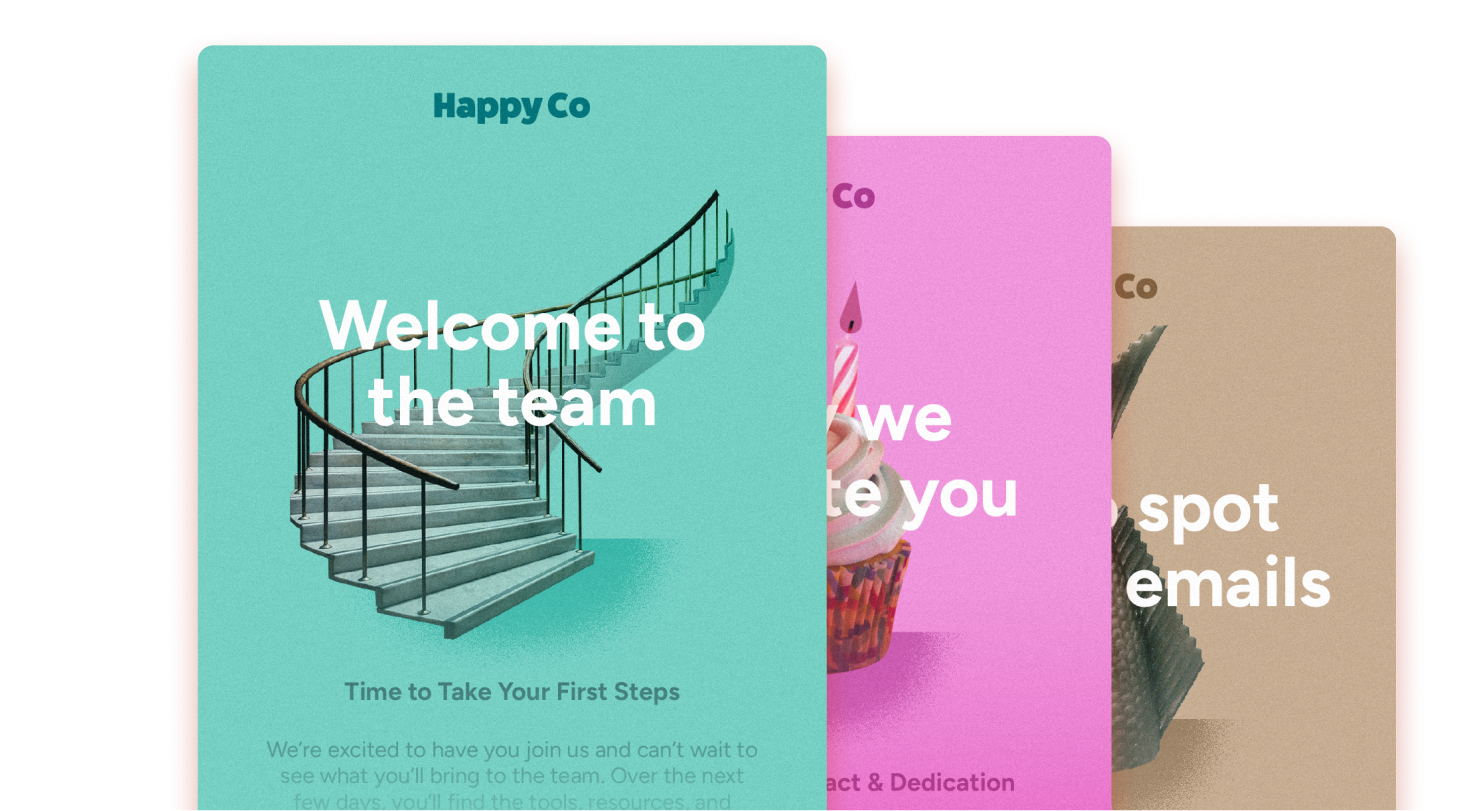 Examples of AI-generated emails