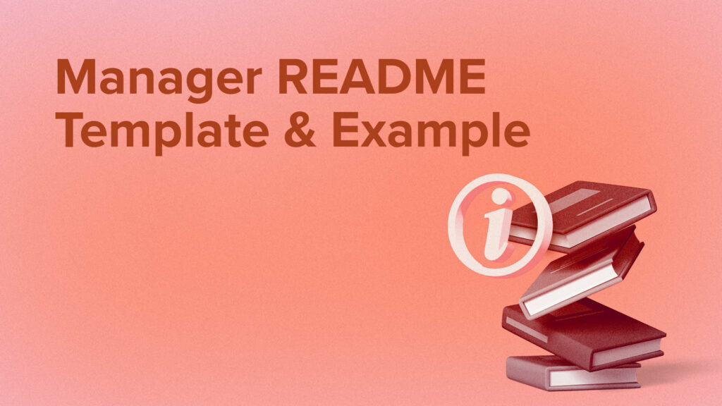 Manager README Template & Example
