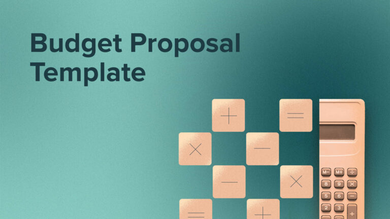 Budget Proposal Template