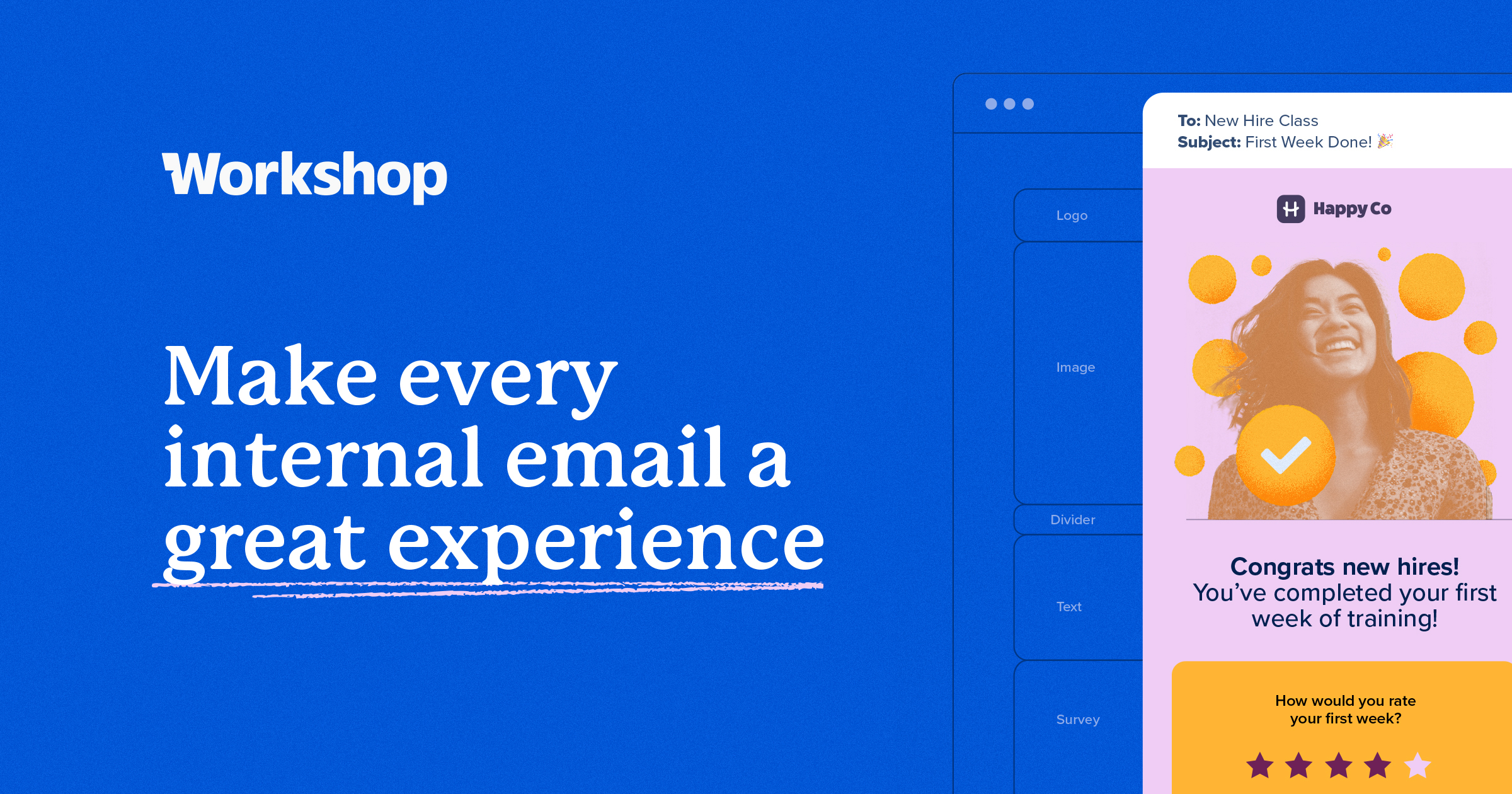 How to announce new employees and new hires via email  Workshop: The best  email platform for internal communications