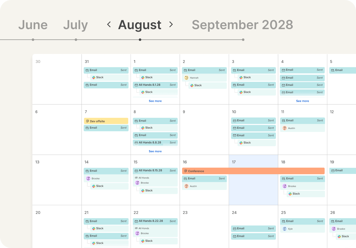 August 2028 Calendar