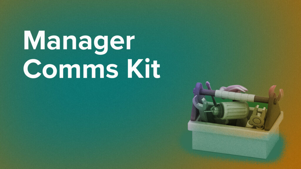 Manager Comms Kit title image
