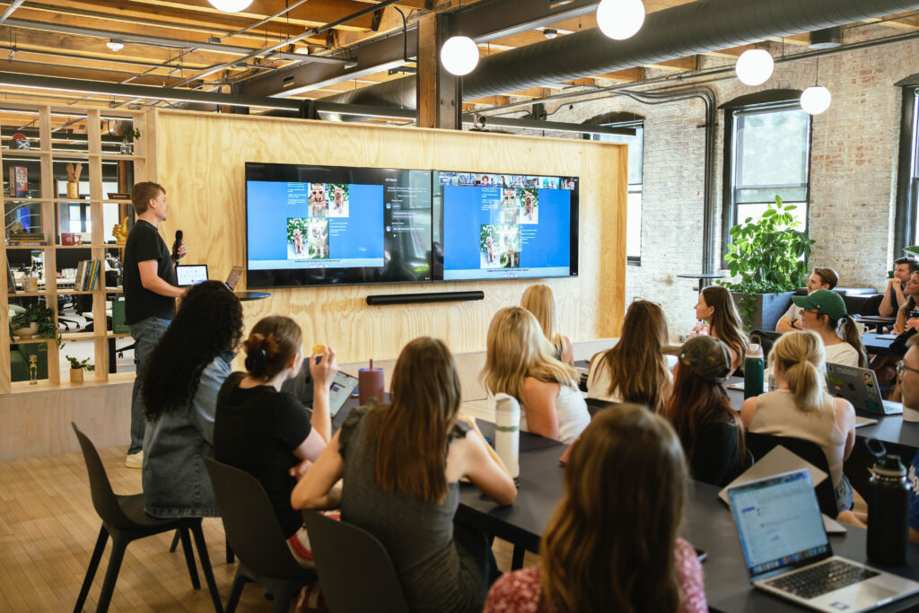 Workshop new hire newsletter presentations
