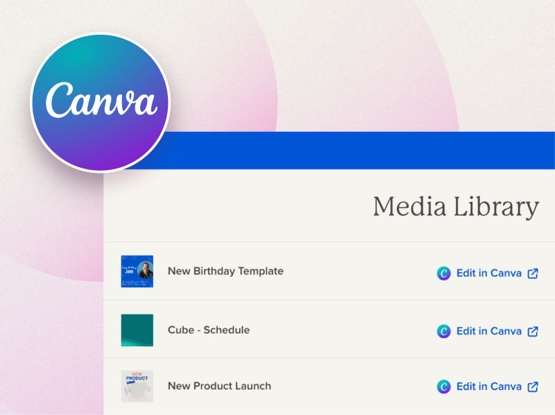 Canva integration