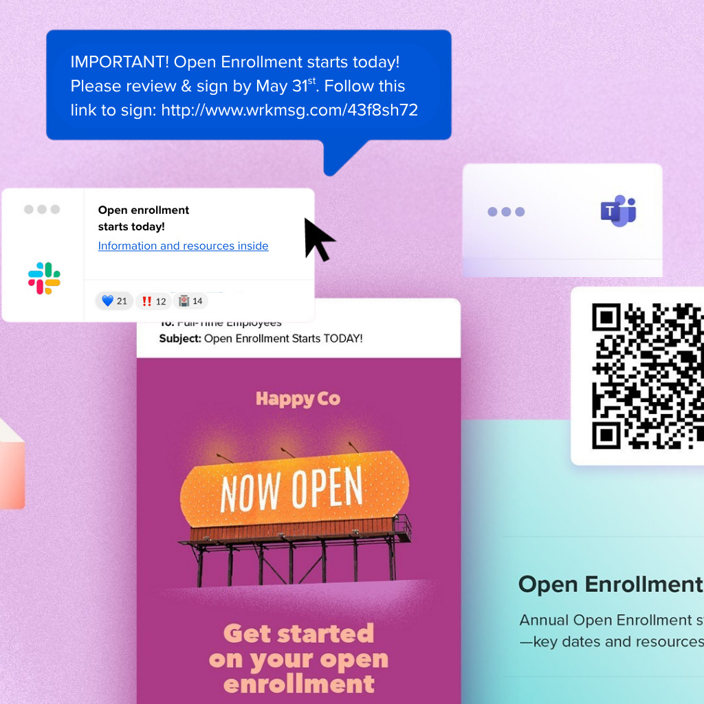 Reach employees wherever they are