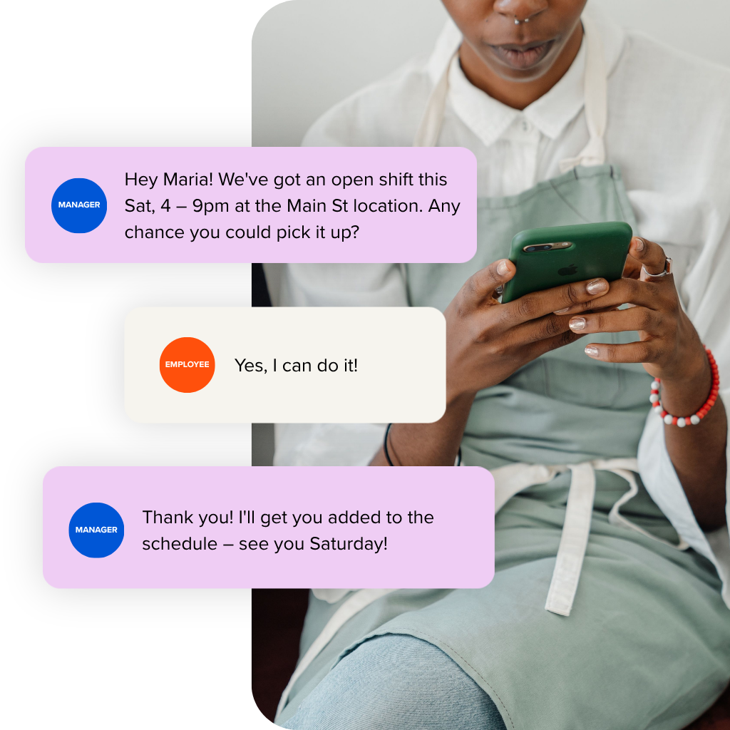 Reach employees anywhere with Workshop's SMS channel