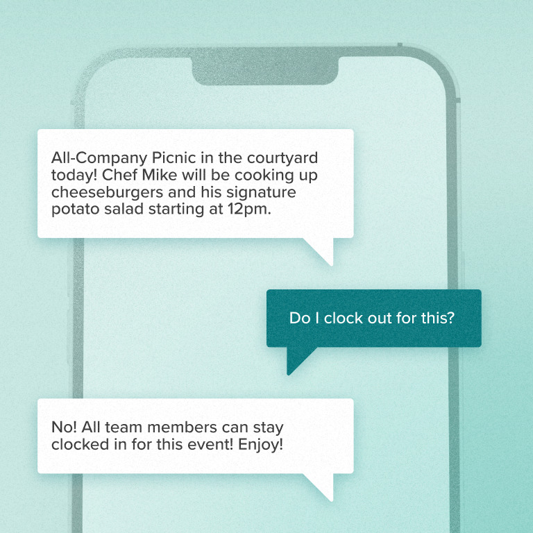 Use SMS to send event invites